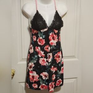 Floral Lace Slip Dress